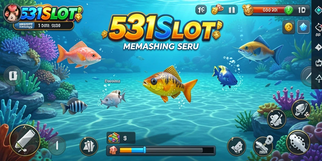 Tangkapan ikan yang menakjubkan dalam gameplay 531SLOT.