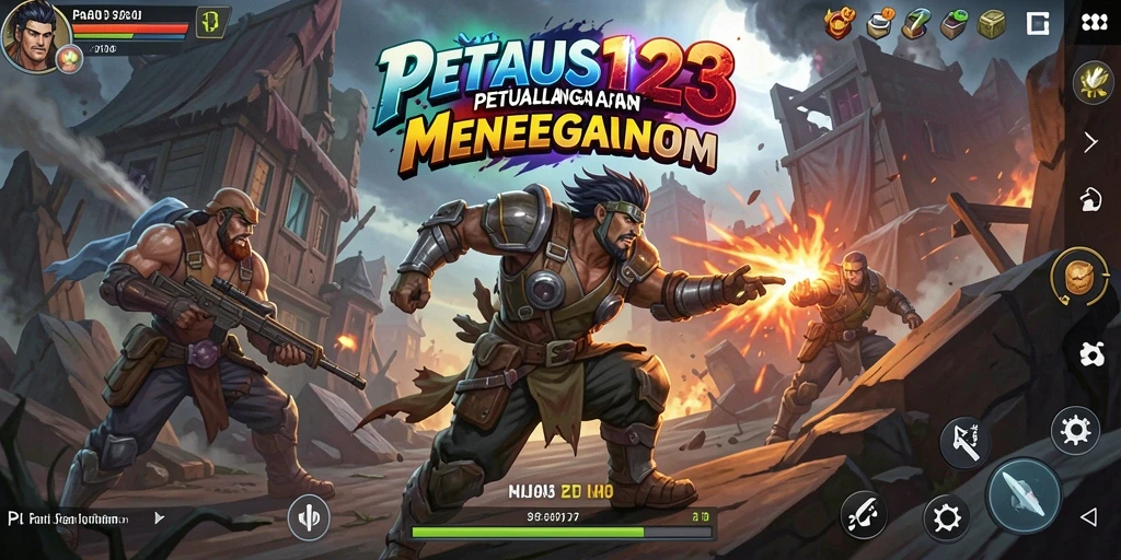 Tangkapan layar utama menunjukkan aksi seru dalam gameplay ARPG.