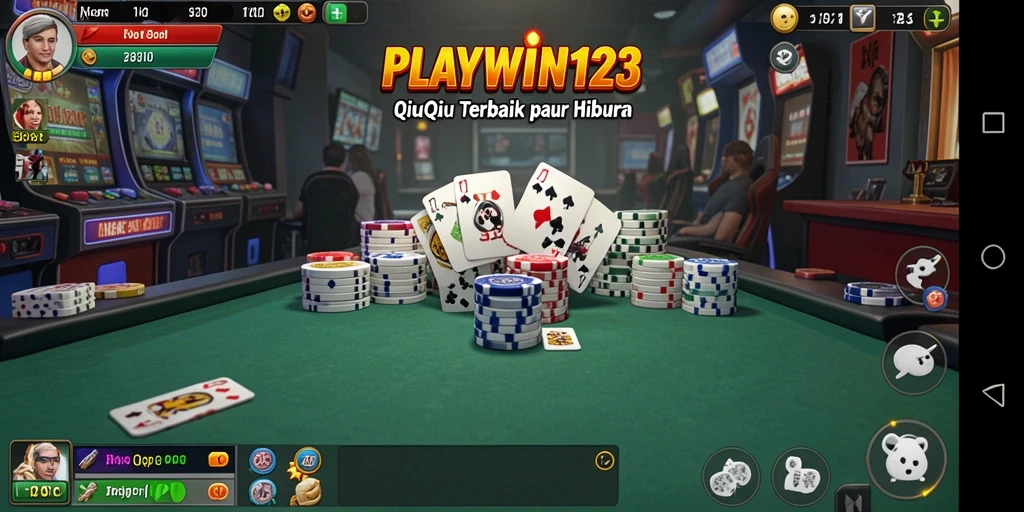 Screenshot gameplay QiuQiu yang mengasyikkan dari PLAYWIN123.