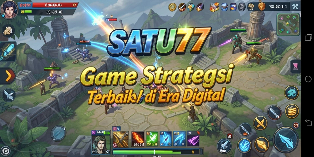 Tampilan gameplay SATU77 yang menantang dan seru.