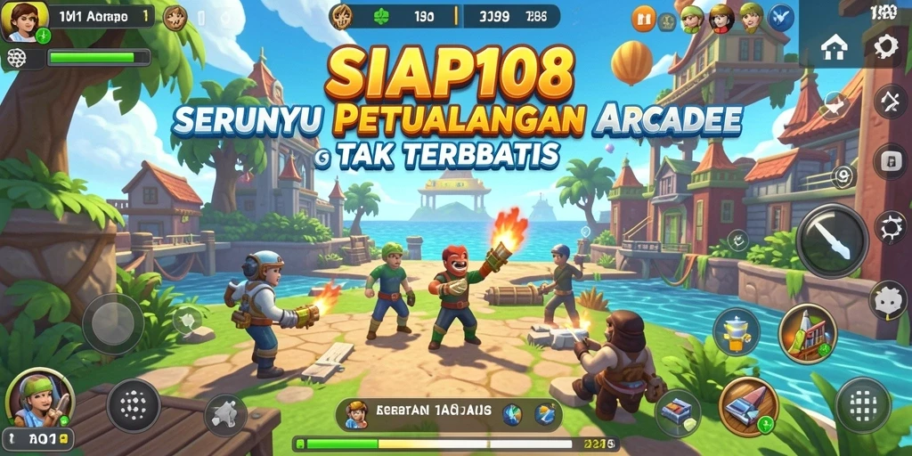 Tampilan gameplay seru dan menantang dari SIAP108.
